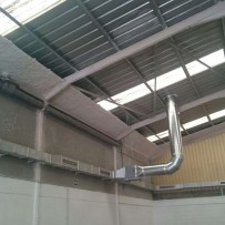 Instalación sistema ventilación parking en el Arboç (Tarragona)